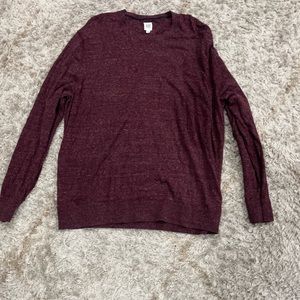 Dark red GAP sweater